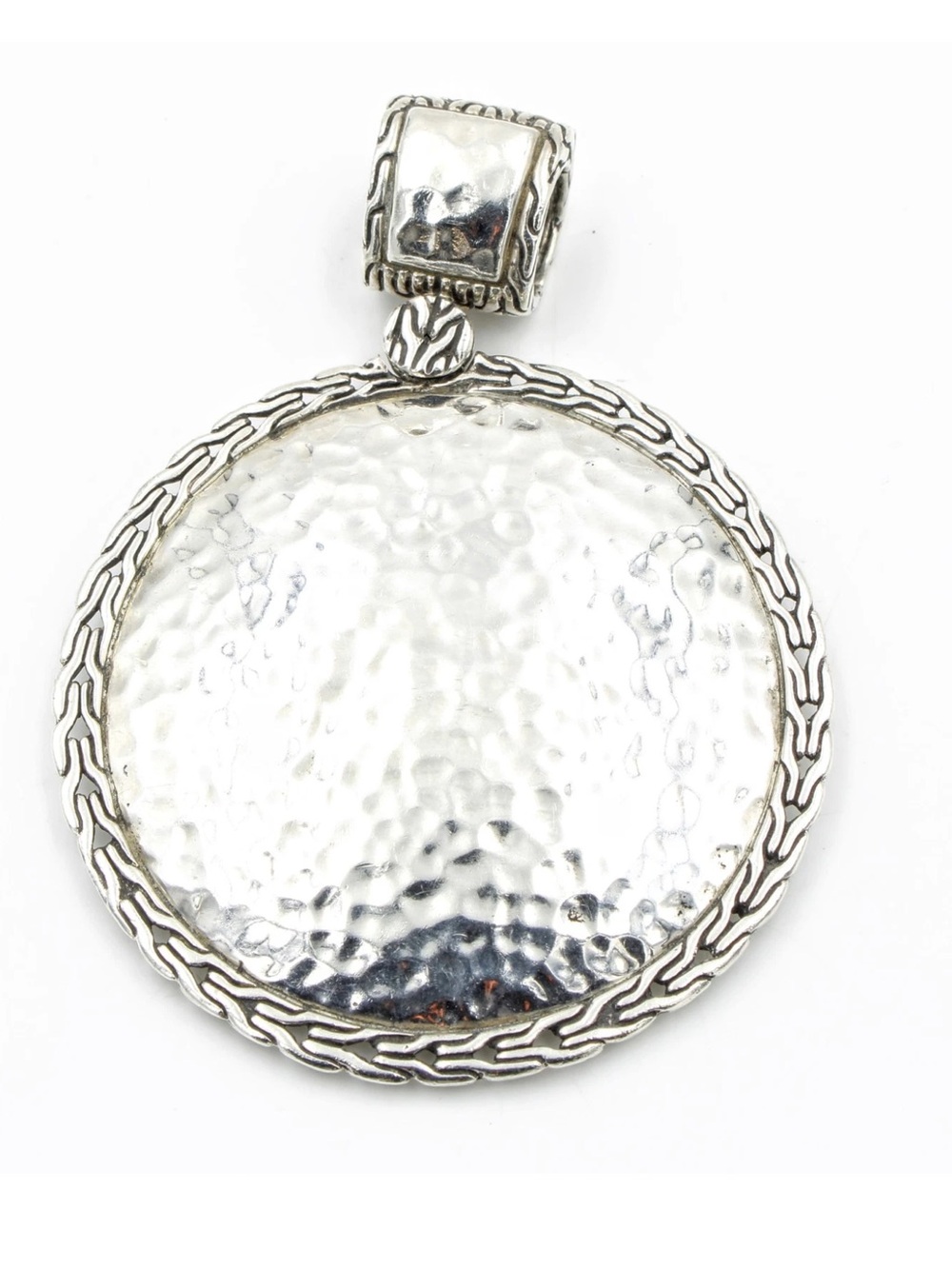 John Hardy sterling silver enhancer From Palu Collection